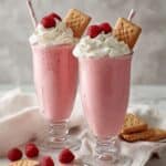 Raspberry Cheesecake Milkshakes Recipe