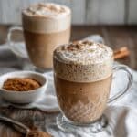 Vanilla Chai Latte with Spiced Brewed Coffee and Frothy Milk Recipe