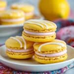 Lemon Macarons with Lemon Buttercream Filling Recipe