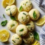 Lemon Basil Butter Cookies Recipe