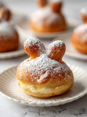 Bunny Churros with Cinnamon Sugar and Chocolate or Caramel Dip Recipe