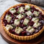 Beetroot & Goat's Cheese Tart Recipe