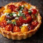 Mini Cherry Tomato and Pesto Savory Galettes Recipe