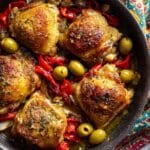 Sheet Pan Olive Bar Chicken Recipe