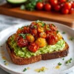 Roasted Tomato and Avocado Toast Recipe