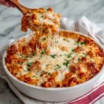 Cheesy Baked Penne with Roasted Veggies Recipe