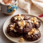 Vegan Hot Cocoa Crinkle Cookies Recipe