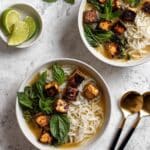 Instant Pot Pho with Tofu and Rice Noodles Recipe
