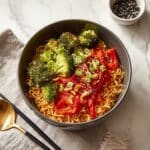 Spicy Miso Ramen Stir Fry Recipe