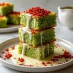 Fudgy Matcha Brownies Recipe