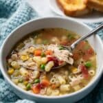 Chicken Vegetable Soup (Easy Stovetop Recipe) + Video Recipe