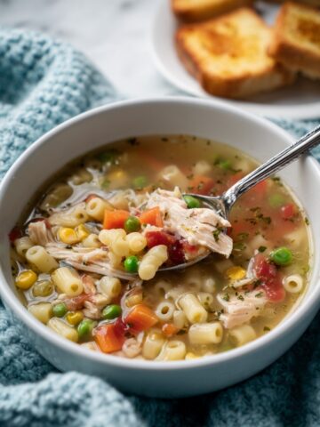 Chicken Vegetable Soup (Easy Stovetop Recipe) + Video Recipe