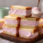 Angel Food Cake Strawberry Ice Cream Sandwiches Recipe