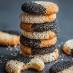 Black & White Tahini Cookies Recipe