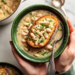 Brothy Beans with Garlic Toast Recipe