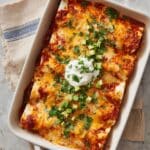 Delicata Squash and Black Bean Enchiladas Recipe