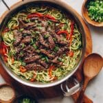 Spicy Korean Beef and Zoodles Recipe