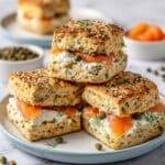 Flaky Everything Bagel Scones with Green Onions Recipe
