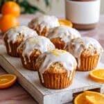 Orange Muffins with Sour Cream and Cinnamon Recipe