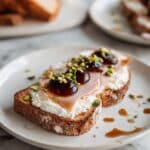 Ricotta Toast with Prunes and Prosciutto Recipe