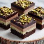 Nutella Chocolate Pistachio Protein Cheesecake Recipe