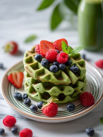 Pandan Waffle Recipe