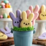 Soft Easter Sugar Cookies (Decorated Peep Cookie) Recipe