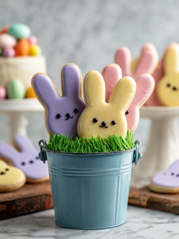 Soft Easter Sugar Cookies (Decorated Peep Cookie) Recipe