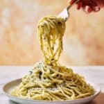 Creamy Pesto Chicken Pasta in the Instant Pot Recipe