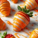 Easter Chocolate Dipped Carrot Strawberries Recipe