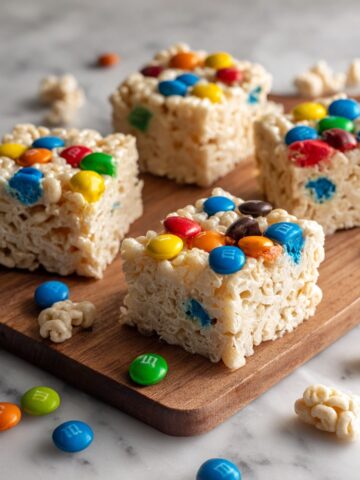 M&M Rice Krispies Treats Recipe