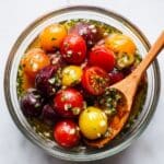 Marinated Cherry Tomatoes with Parsley and Garlic Recipe